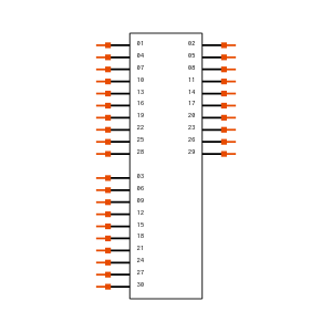 TSW-110-09-T-T-RA Symbol