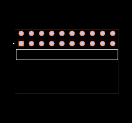 TSW-110-16-T-D-LA Footprint