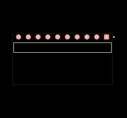 TSW-110-16-T-S-LA Footprint