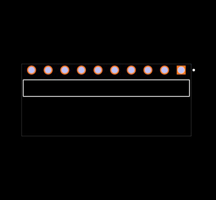 TSW-110-22-S-S-RA Footprint