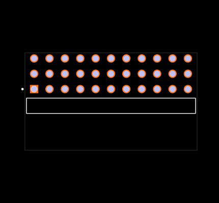 TSW-111-08-F-T-NA-LL Footprint