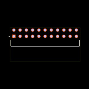 TSW-111-22-L-D-RA Footprint