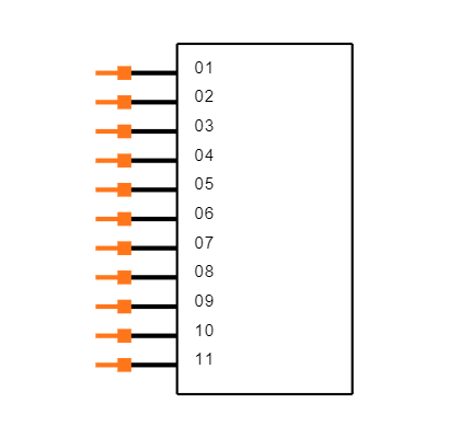 TSW-111-23-L-S Symbol