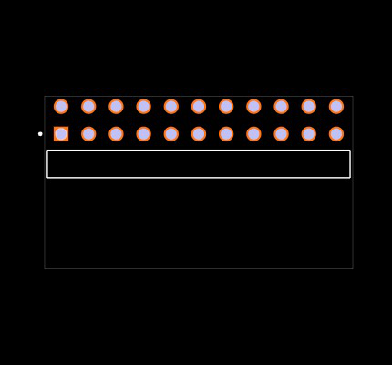 TSW-111-25-T-D-RA Footprint