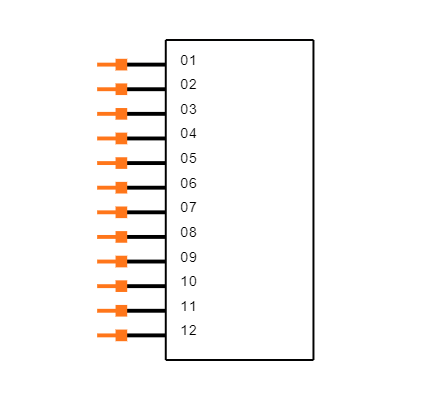 TSW-112-09-S-S Symbol