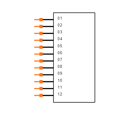 TSW-112-11-T-S Symbol