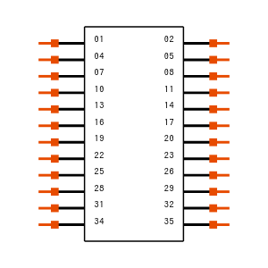 TSW-112-12-G-T-RA Symbol