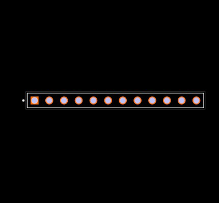 TSW-112-22-G-S-LL Footprint