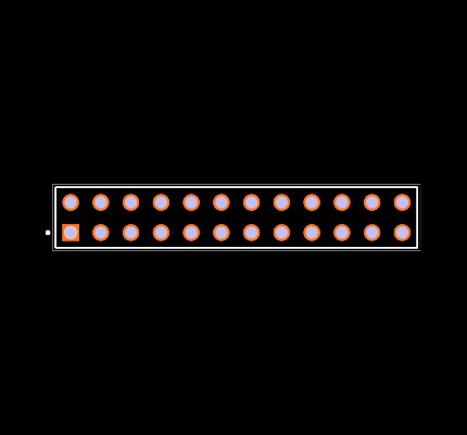 TSW-112-23-G-D Footprint
