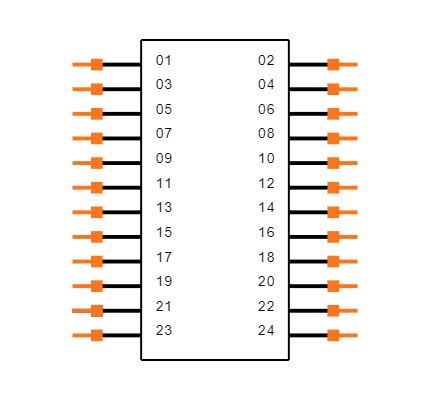TSW-112-23-G-D Symbol