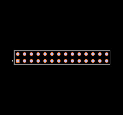 TSW-114-26-L-D Footprint