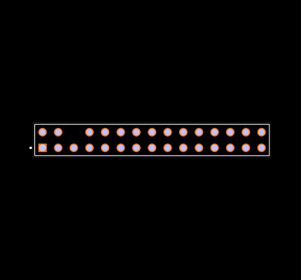 TSW-115-06-T-D-006 Footprint