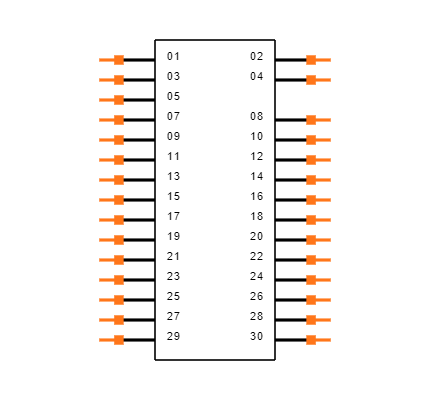 TSW-115-06-T-D-006 Symbol