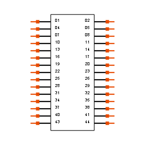 TSW-115-08-T-T-RA Symbol