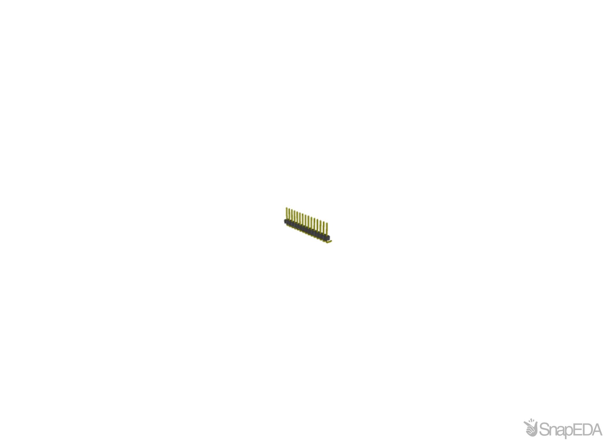 TSW-115-25-L-S-LA 3D Model