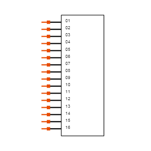 TSW-116-07-F-S-LL Symbol