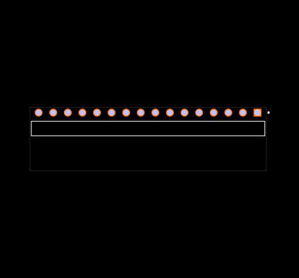 TSW-116-11-T-S-RA Footprint