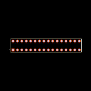 TSW-116-17-T-Q Footprint