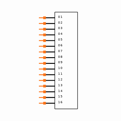 TSW-116-18-T-S-LL Symbol