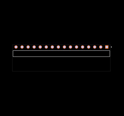 TSW-116-22-G-S-RA Footprint