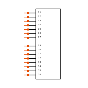 TSW-116-25-L-S-RA-008 Symbol