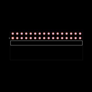 TSW-116-25-S-D-RA Footprint