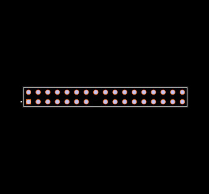 TSW-117-07-S-D-015 Footprint