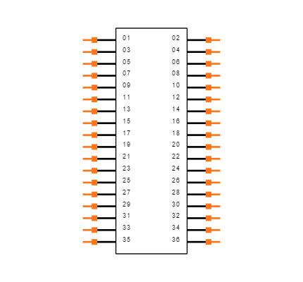 TSW-118-14-L-D Symbol