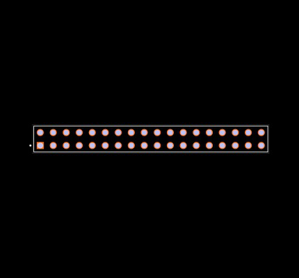 TSW-118-22-F-D Footprint