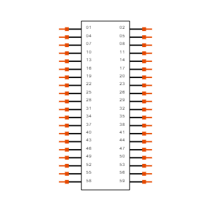 TSW-120-08-T-T-RA Symbol
