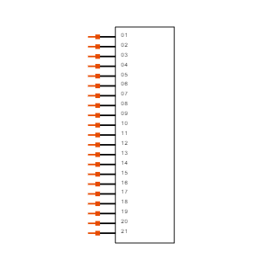 TSW-121-24-L-S Symbol