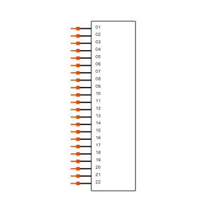 TSW-122-09-G-S-RA Symbol