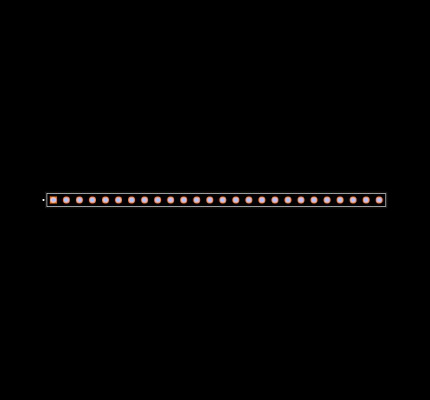 TSW-126-16-G-S Footprint
