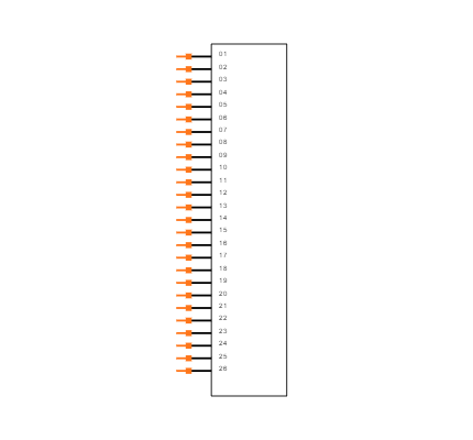 TSW-127-09-G-S-027 Symbol