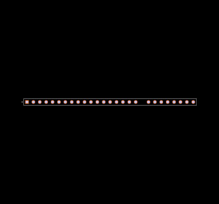 TSW-127-14-L-S-019 Footprint