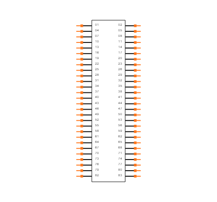 TSW-128-07-S-T Symbol