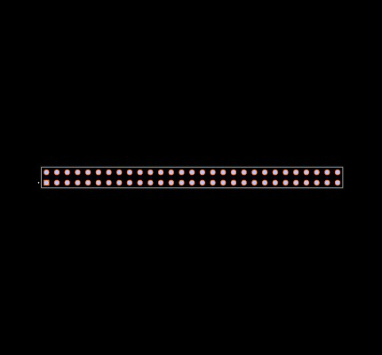 TSW-129-08-T-D Footprint
