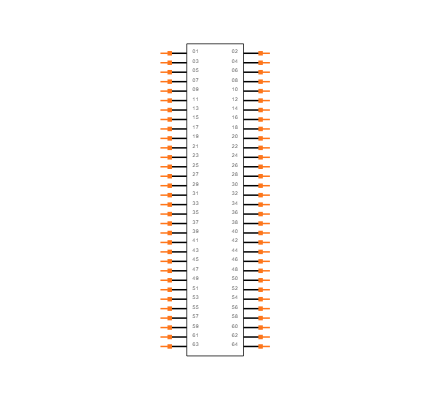 TSW-132-15-G-D-LL Symbol