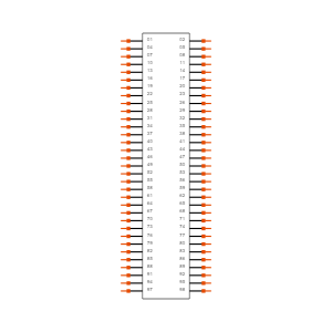 TSW-133-09-G-T Symbol