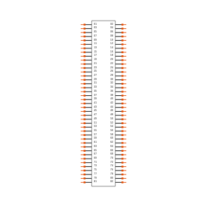 TSW-141-08-L-D-RA Symbol