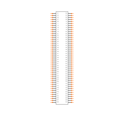 TSW-145-14-T-D Symbol