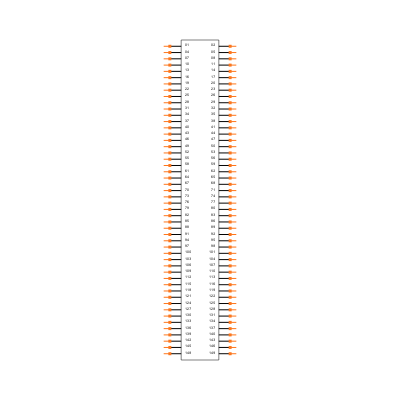 TSW-150-25-F-T-RA Symbol
