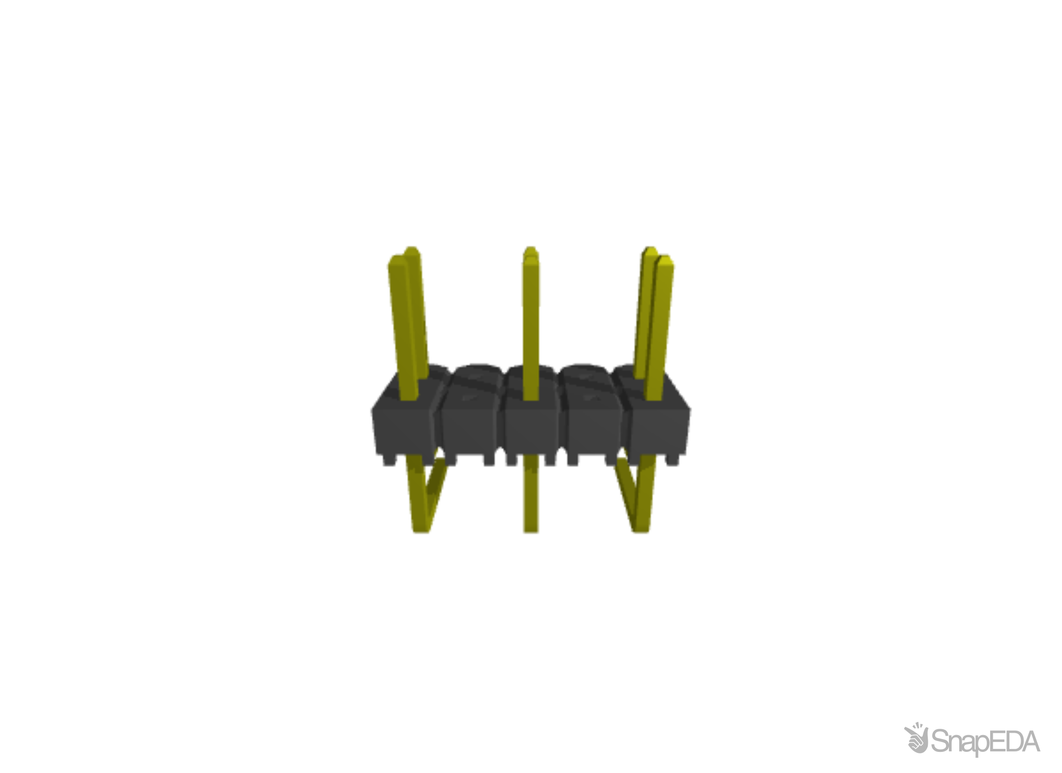 TSW-203-08-F-D-RA 3D Model