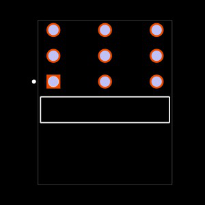 TSW-203-08-S-T-RA Footprint