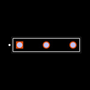 TSW-203-18-L-S Footprint