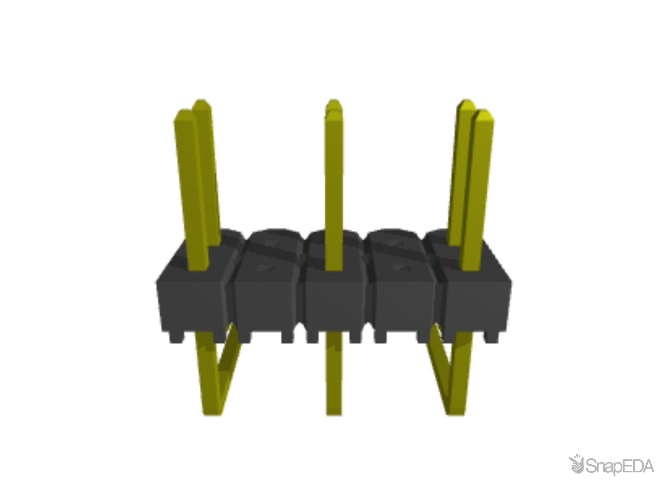 TSW-203-22-L-D-RA 3D Model
