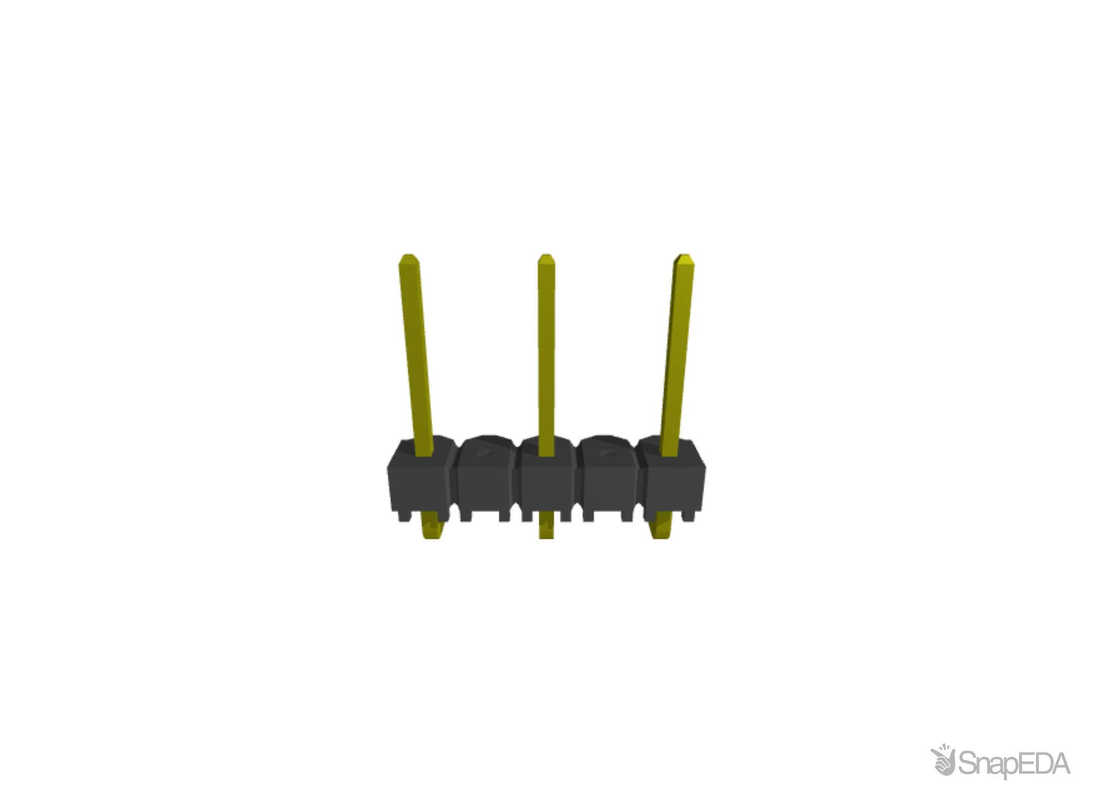 TSW-203-25-T-S-RA 3D Model