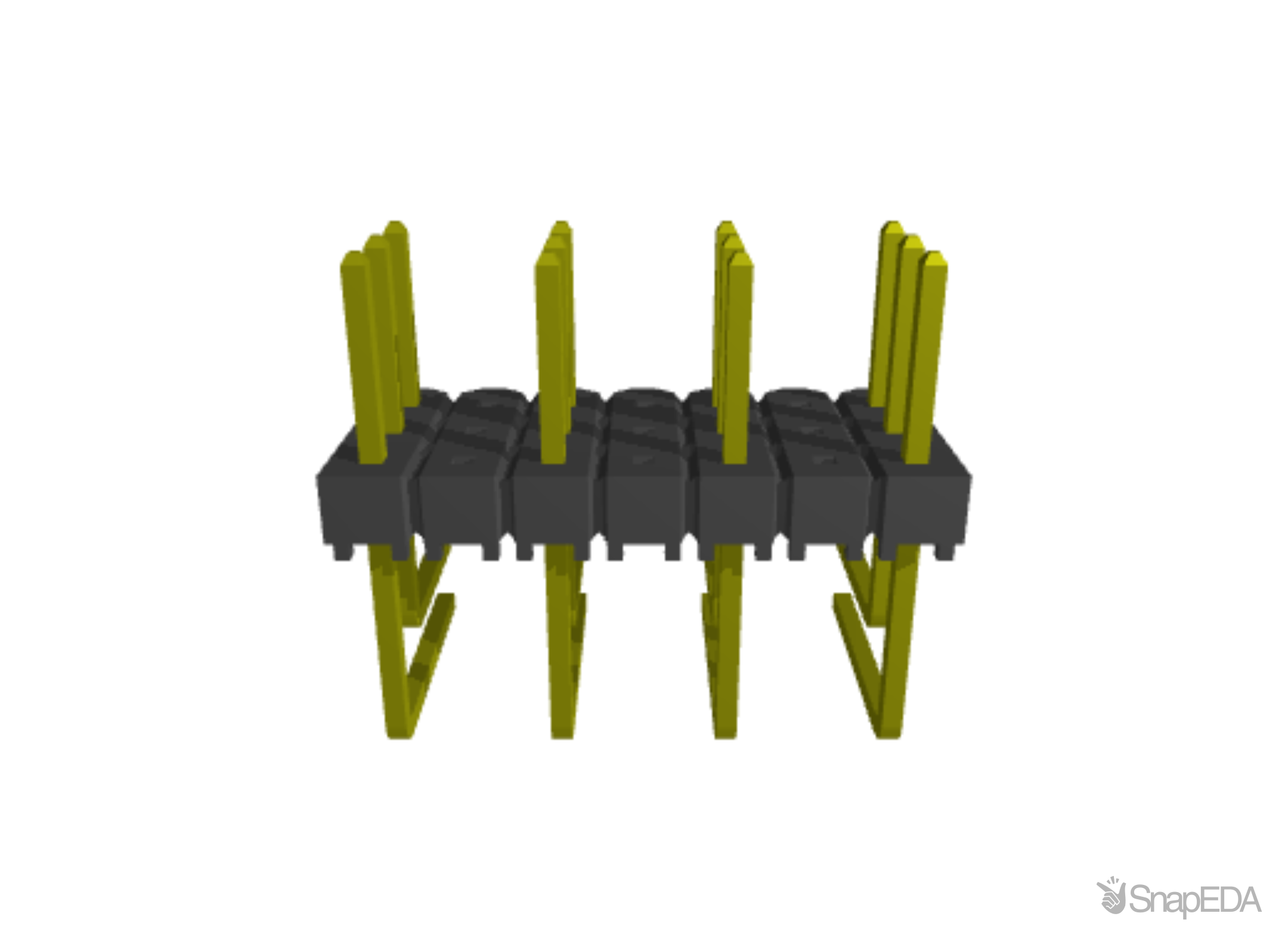 TSW-204-08-T-T-RA 3D Model