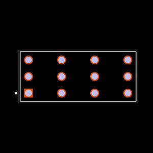 TSW-204-14-L-T Footprint