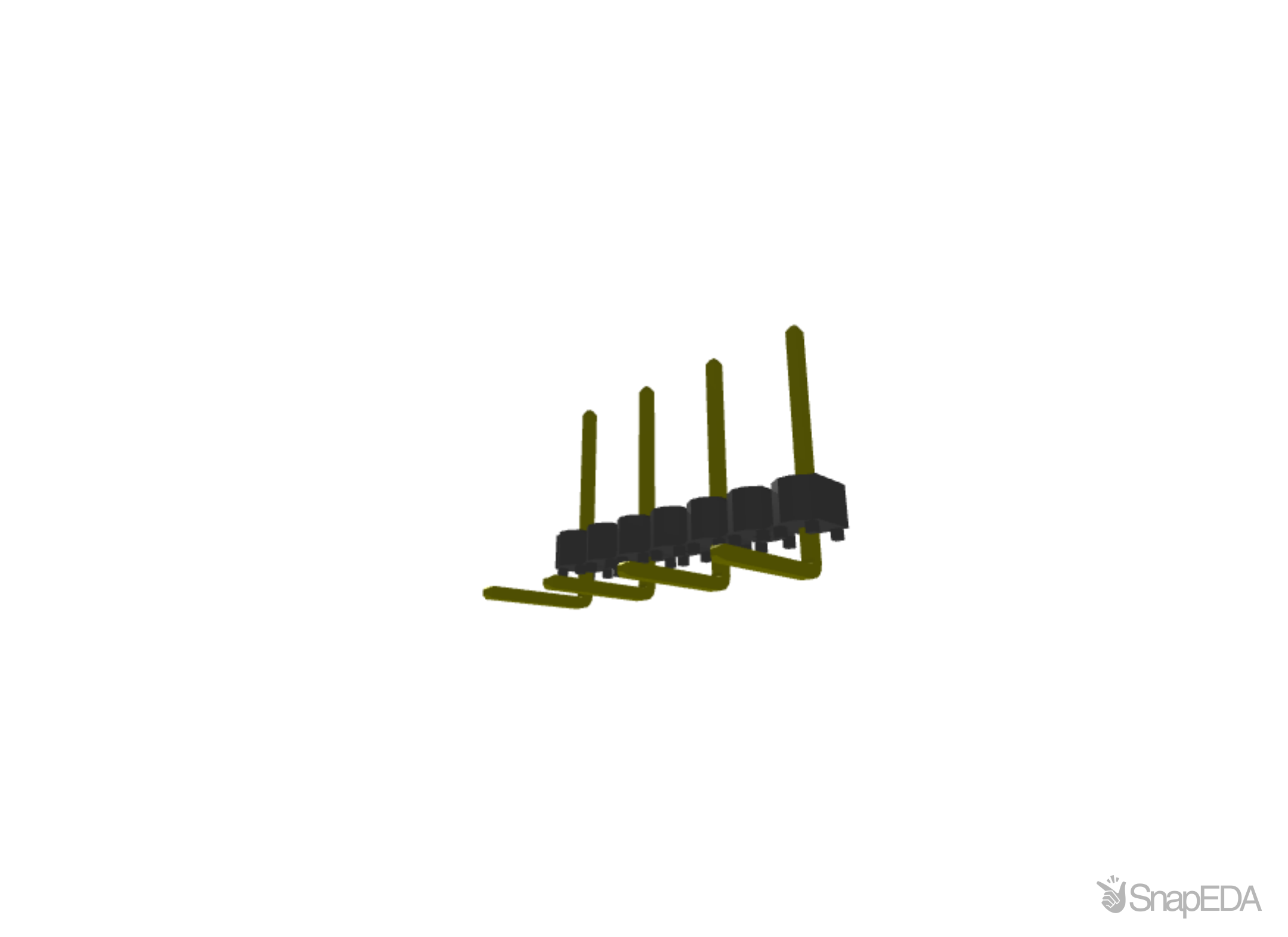 TSW-204-16-T-S-RA 3D Model
